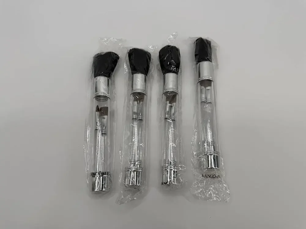 Lancome Makeup Brush Set of 4 Foundation Powder Brush Lot Lancôme